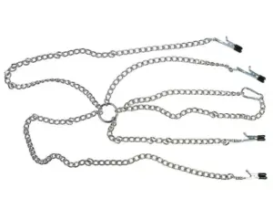 Fetish Collection - Szexlánc csiptetővel,nőknek - Image 2