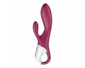 Satisfyer Heated Affair - Akkus, melegítő, csiklókaros vibrátor (piros) - Image 3