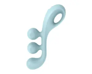 Satisfyer Tri Ball 2 - Akkus, multifunkciós vibrátor (menta) - Image 2