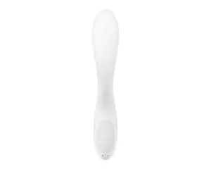 Satisfyer Rrrolling - Akkus, mozgó golyós G-pont vibrátor (fehér) - Image 4