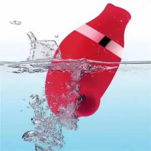 Actixon Nr.7 - Akkus,orális csiklóizgató vibrátor (piros) - Image 5