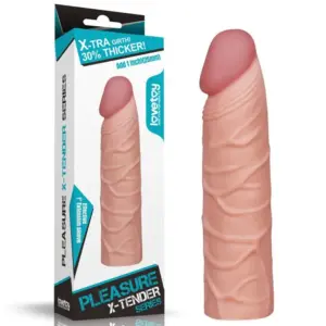 Pleasure X-tender Penis Sleeve 2 - Péniszköpeny - Image 4