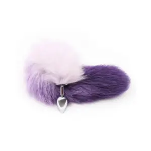 Fetish Addict Fox Tail - Anál dildó rókafarokkal (lila) - Image 2