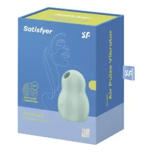 Satisfyer Pro To Go 1 - Akkus, léghullámos csiklóizgató vibrátor (zöld) - Image 5