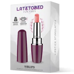 Latetobed Viblips - Rúzsvibrátor (lila) - Image 2