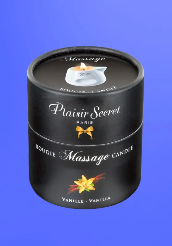 Plaisirs Secrets Vanilla - Masszázsgyertya (80ml)