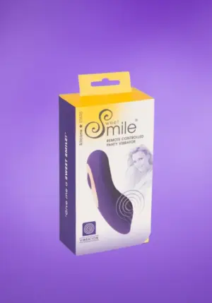 SMILE Panty - Akkus, rádiós csiklóvibrátor (lila)