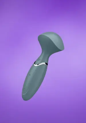 Satisfyer Mini Wand-Er - Akkus masszírozó (szürke)