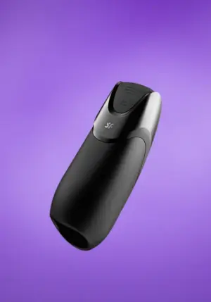Satisfyer Men - Okos, akkus maszturbátor (fekete)