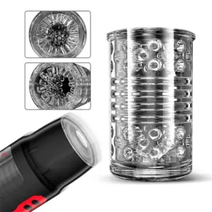 Intoyou Pyro - Akkus forgó-toló masztubátor,nyögő funkcióval - Image 2