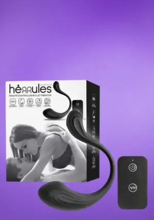 Intoyou Herrules Nami - Akkus távirányítós tojás (fekete)