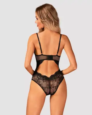 Obsessive Olvidia - Fekete csipke body XS/S - Image 2