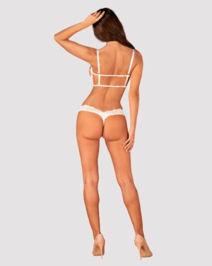 Obsessive Heavenlly - Fehér kétrészes mellemelős szett - Image 4