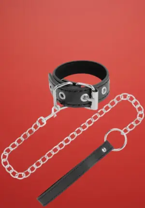 Darkness - Péniszgyűrű pórázzal