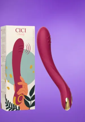 Cici Beauty - Íves G-pont vibrátor (lila)
