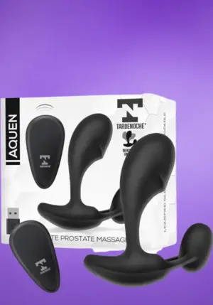 Tardenoche Aquen - Távirányítós, rezgős prosztata masszírozó