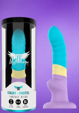 Mythology Colby Pastel - Szines flexibilis dildó M
