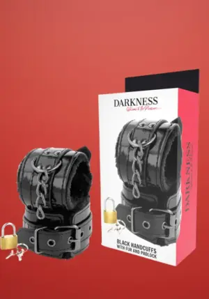 Darkness - Csukló bilincs (fekete)