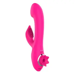 Ünihörn Magnoliapink - Akkus csiklókaros vibrátor szívófuncióval (pink) - Image 4