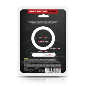 Beast Rings 35 mm - Szilikon péniszgyűrű (fekete) - Image 5