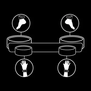 Fetish Submissive - Terpesztő kötöző szett - Image 5