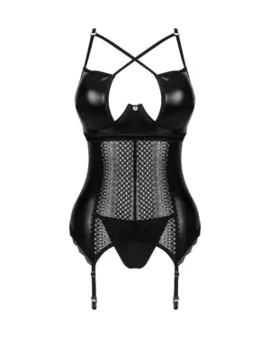 Obsessive Norides - Harisnyatartós fűző tangával - Image 3