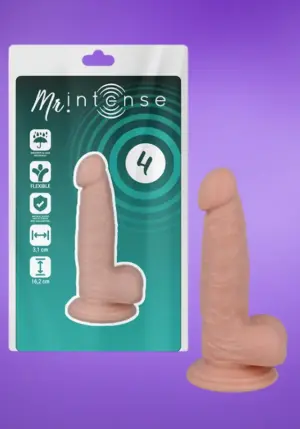 Mr. Intense 4" - Realisztikus dildó (16,2cm)