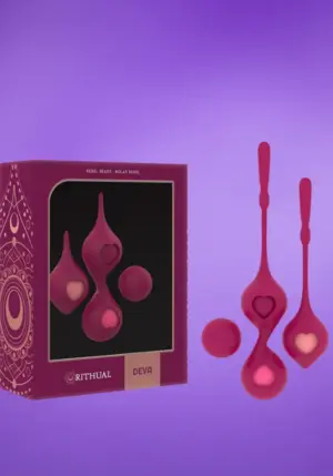 Rithual Deva - Gésagolyó szett (lila)