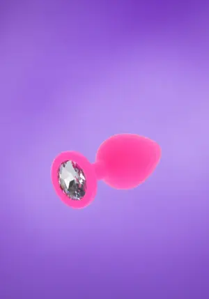 Toyjoy - Szilikonos análdugó gyémánt dísszel M - Image 2