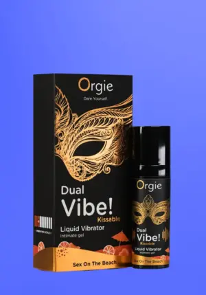 Orgie Dual Vibe - Uniszex folyékony vibrátor (sex on the beach)