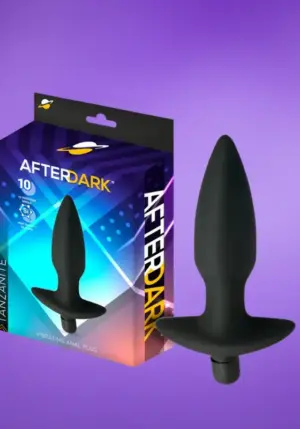 Afterdark Tanzanite - Vibrációs análágító (fekete)