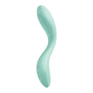 Satisfyer Rrrolling - Akkus, mozgó golyós G-pont vibrátor (menta) - Image 2