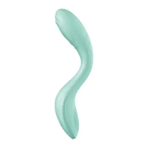Satisfyer Rrrolling - Akkus, mozgó golyós G-pont vibrátor (menta) - Image 3