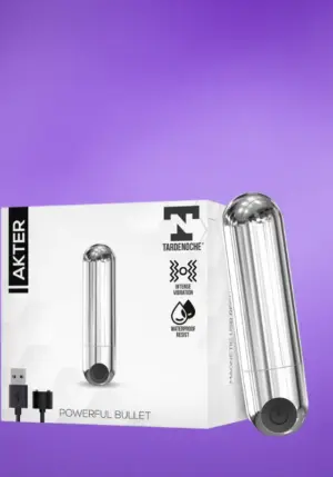 Tardenoche Akter - Akkus csiklóizgató (ezüst)