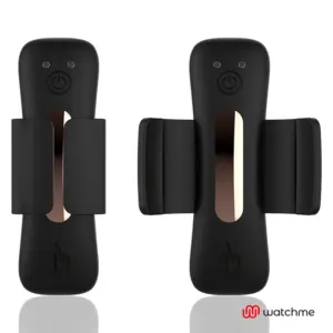 Anne's Desire - Bugyiba helyezhető csiklóvibrátor watchme távvezérléssel (fekete-arany) - Image 3