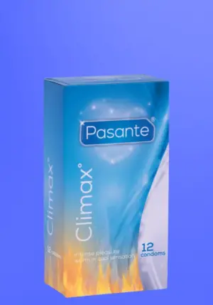 Pasante Climax - Hő és hideghatású óvszer (12 db)