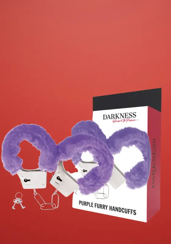 Darkness - Plüss bilincs (lila)