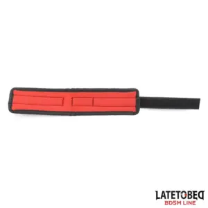 Latetobed - Ágyhoz kötöző szett (fekete-piros) - Image 5