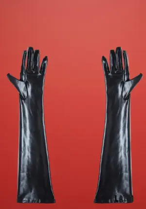 Latetobed - Hosszú lakk kesztyű