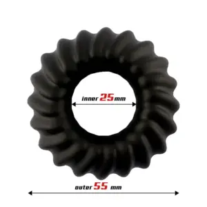 Beast Rings Sawtotth - Péniszgyűrű (25mm) - Image 3