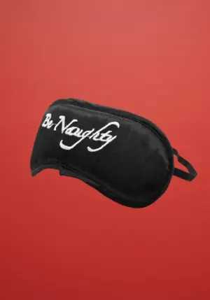 Latetobed - Szatén szemtakaró felirattal