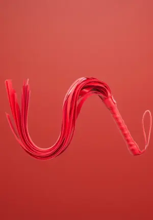 Latetobed - Piros korbács (45cm)