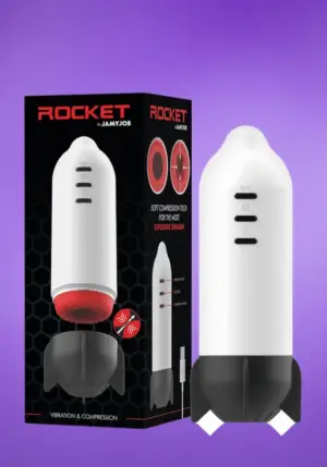 Jamyjob Rocket - Kompressziós és rezgős maszturbátor