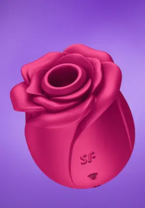 Satisfyer Pro 2 Rose Classic - Akkus léghullámos csiklóizgató (piros)