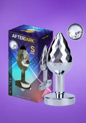 Afterdark Boltek - Análdugó (ezüst) S