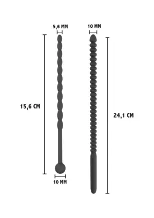 Extreme - Bordázott húgycsőtágító készlet (2 részes) - Image 3