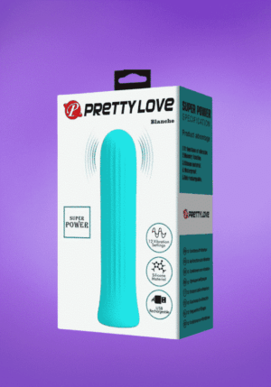 Pretty Love Blanche - Akkus csiklóizgató (türkiz)