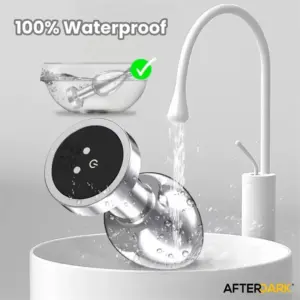 Afterdark Dimpor - Metál rezgős análdugó M - Image 7