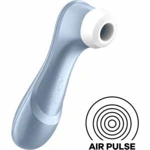 Satisfyer Pro 2 Air - Akkus,léghullámos csiklóizgató (kék) - Image 2