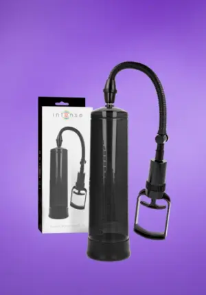 Intense  - Péniszpumpa (fekete)